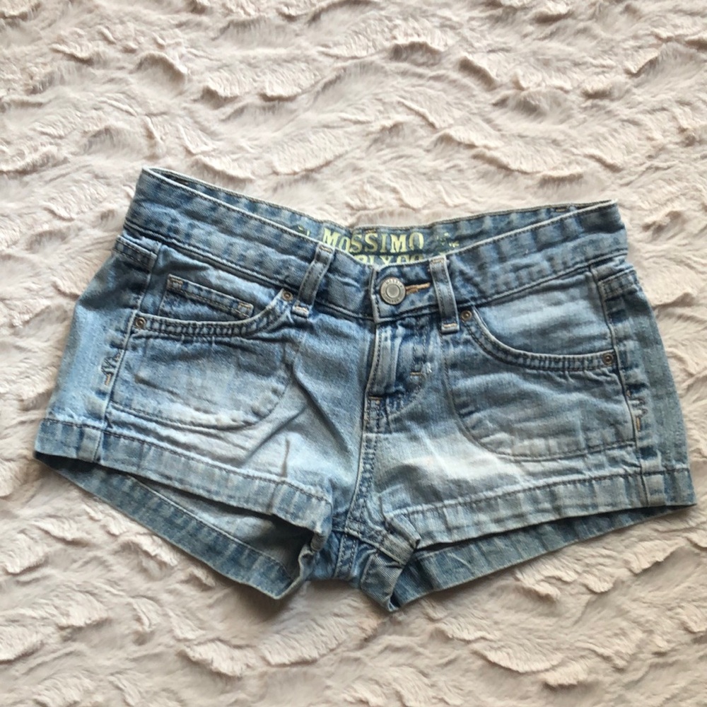 Mossimo Supply Co. Light Blue Jean Shorts